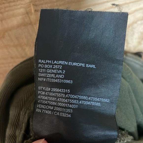 Club Monaco size 6 Green Cropped Cargo Wide Leg Cuffed Utility Pants - Picture 16 of 16